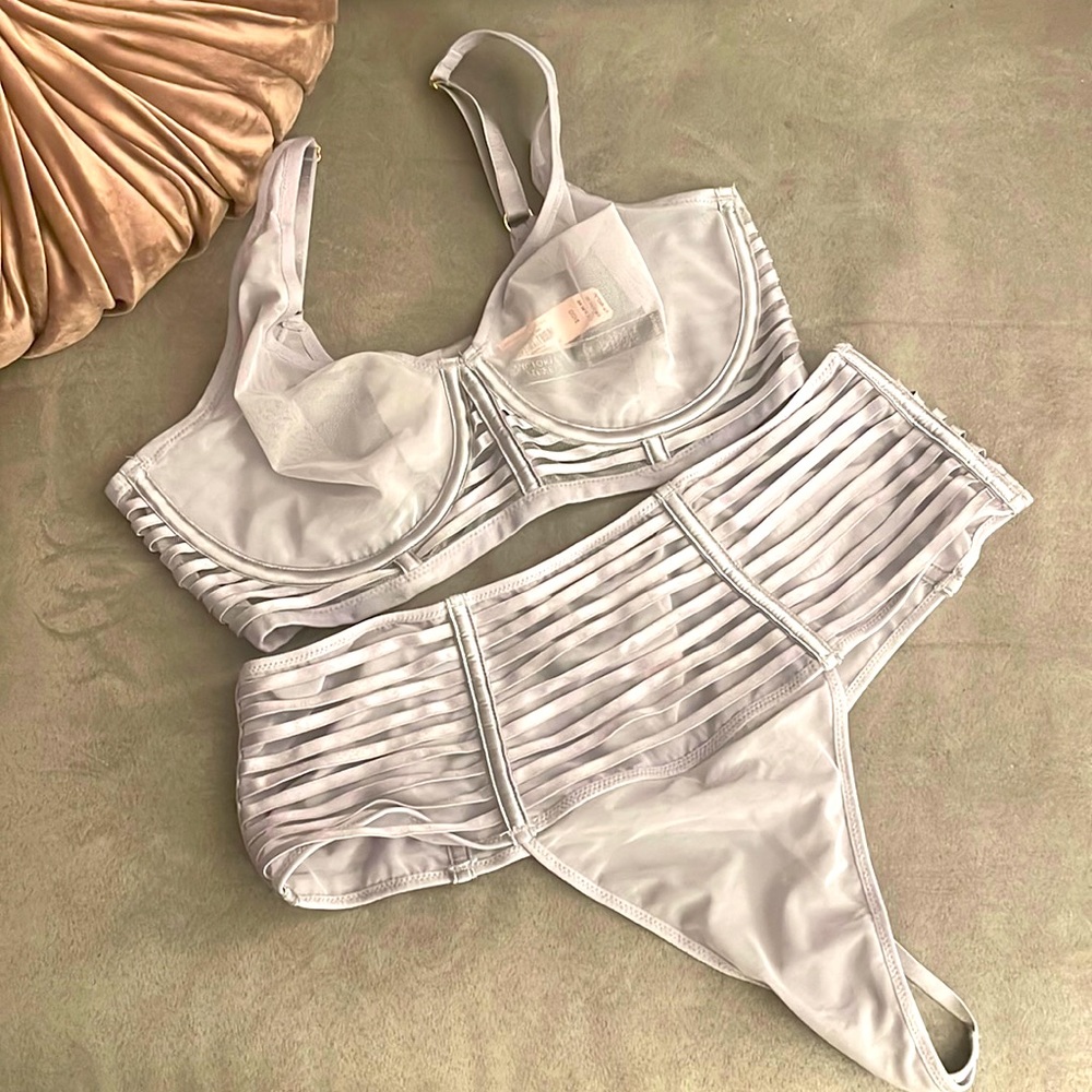 Victoria’s Secret Sheer Bra & Panty Set